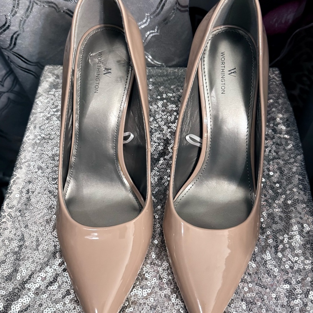 Worthington nude Stiletto Heels Classic Design - Picture 5 of 12